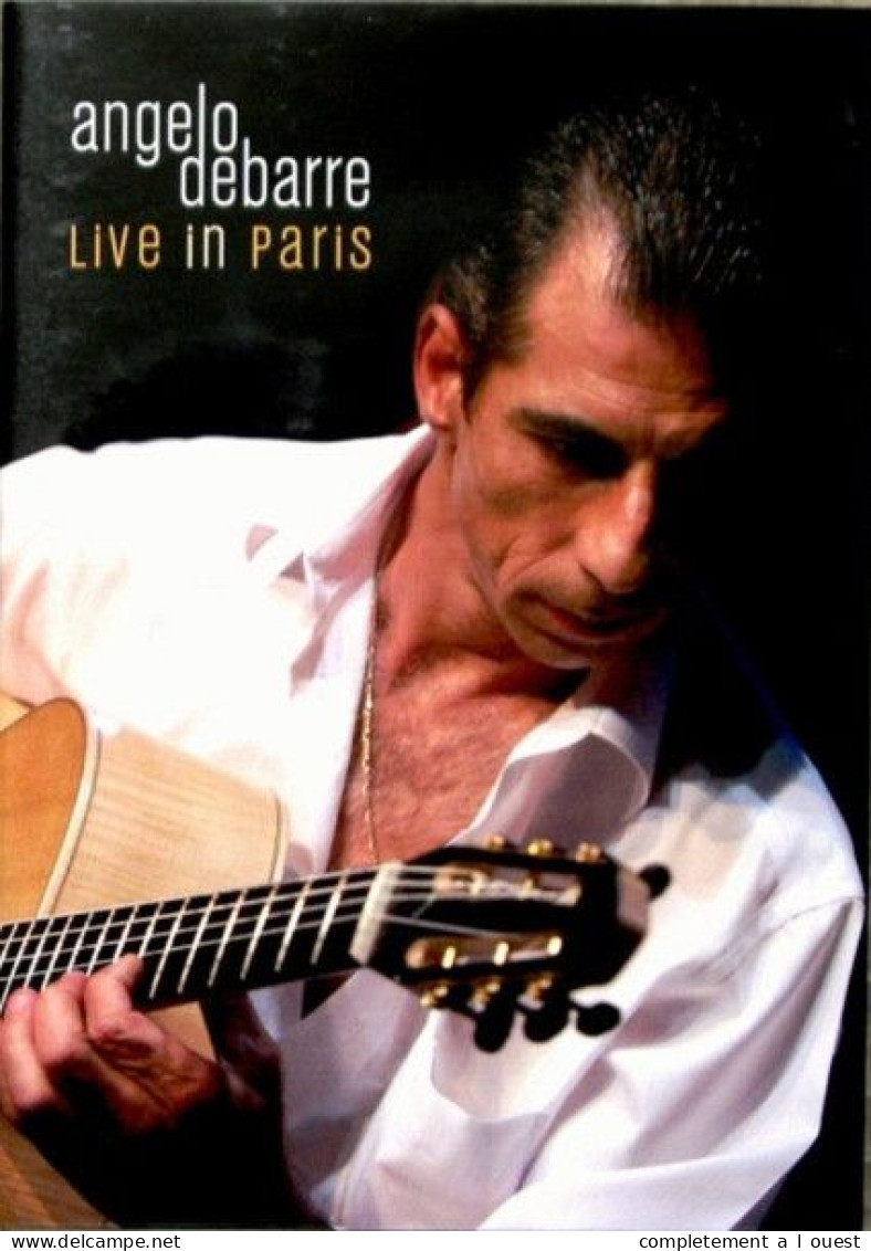 Angelo Debarre Live In Paris 2008 DVD Jazz Manouche Guitare Gipsy Django Reinhardt - Music On DVD