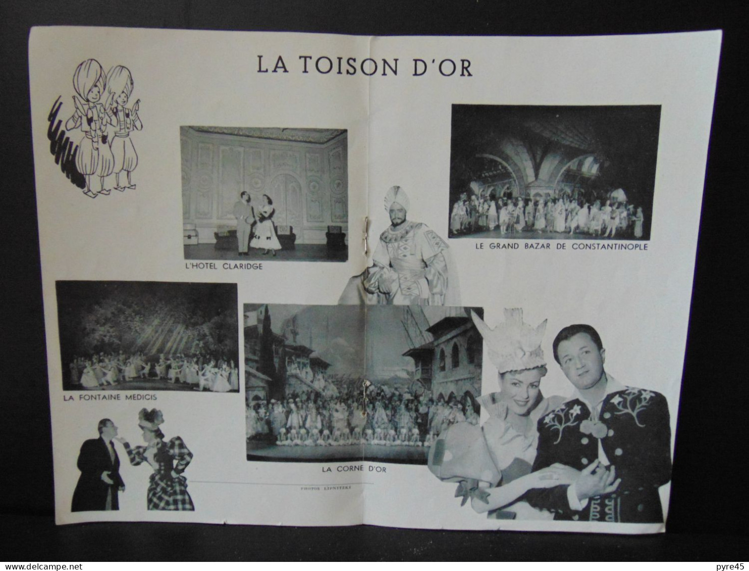 Programme Théâtre Du Chatelet " La Toison D'or " - Programmes