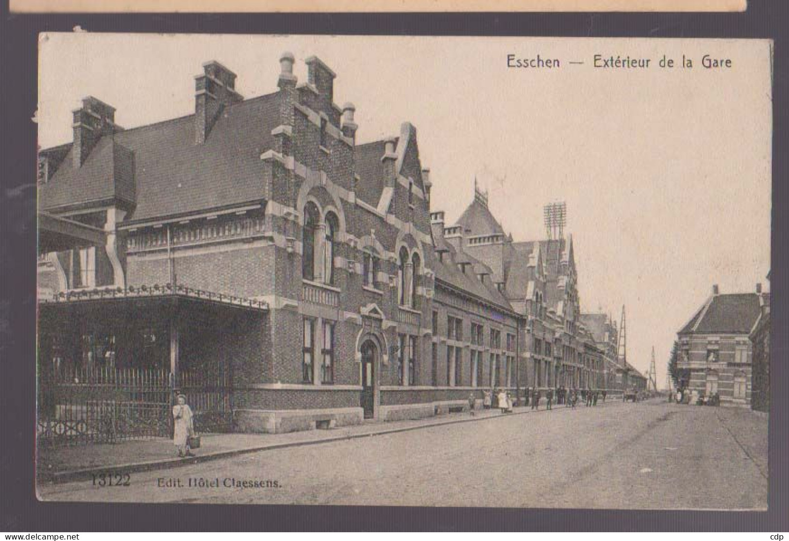 CPA ESSCHEN   GARE    1920 - Essen