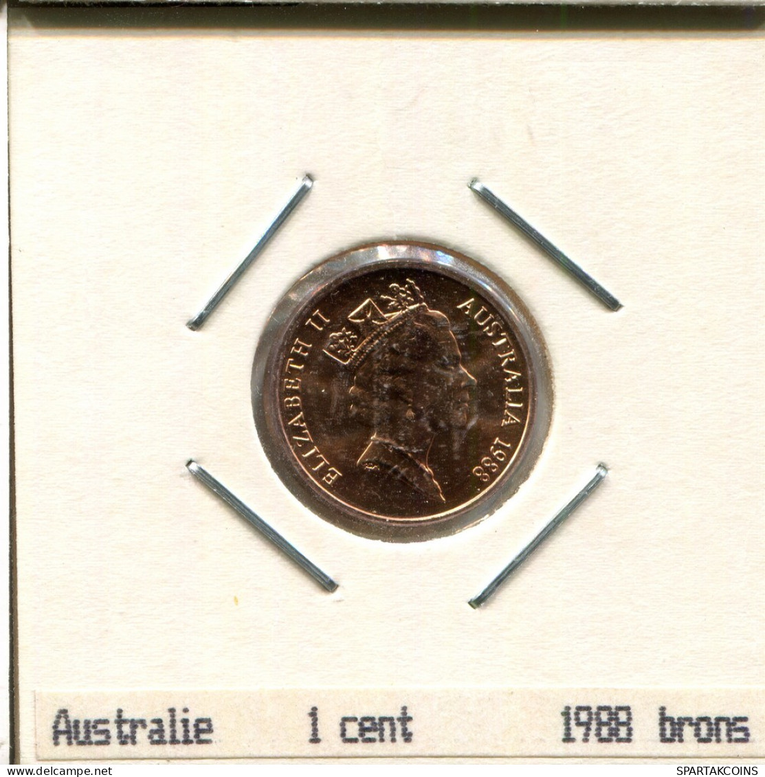 1 CENT 1988 AUSTRALIA Moneda #AS241.E - Cent