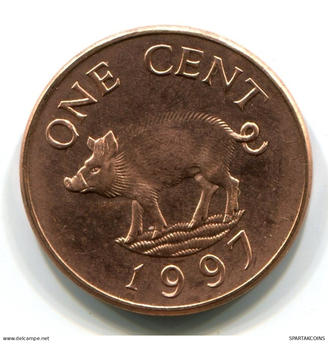 1 CENT 1997 BERMUDA Moneda UNC #W11409.E - Bermuda