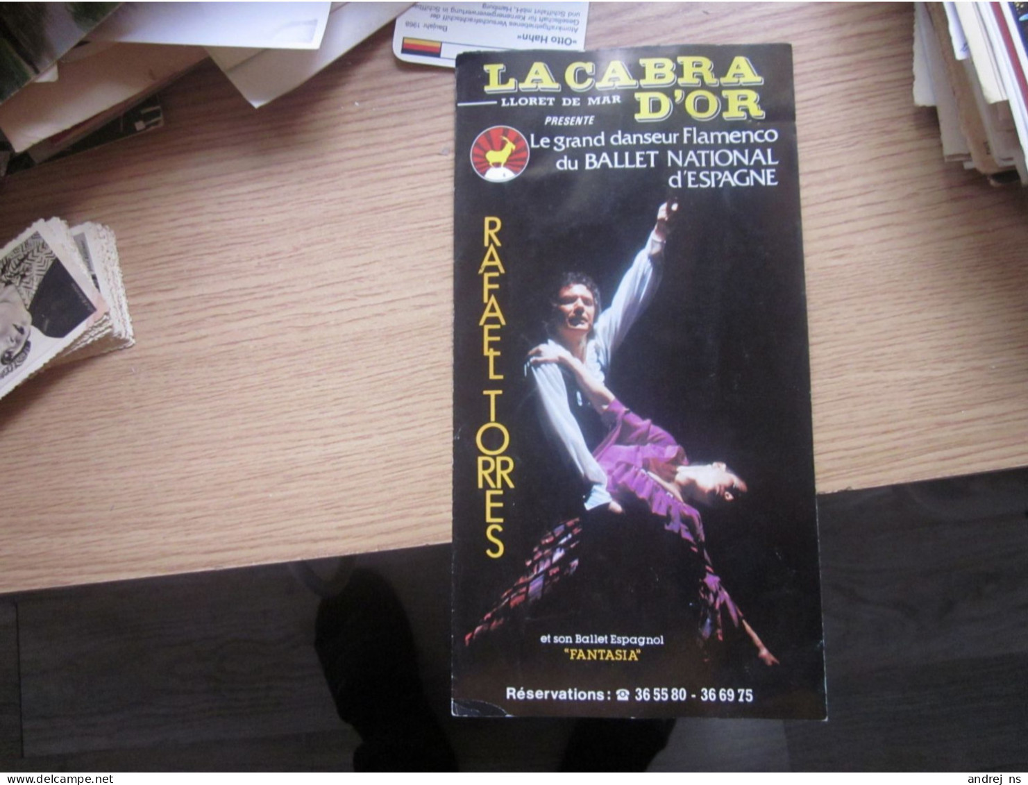 La Cabra D Or Lloret De Mar Le Grand Danseur Flamenco Du Ballet National D Espagne Rafael Rorres - Programmes
