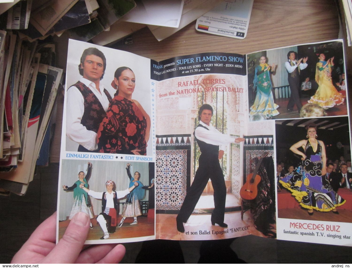 La Cabra D Or Lloret De Mar Le Grand Danseur Flamenco Du Ballet National D Espagne Rafael Rorres - Programmes