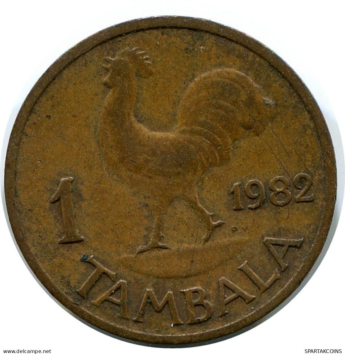 1 TAMBALA 1982 MALAWI Moneda #AR866.E - Malawi