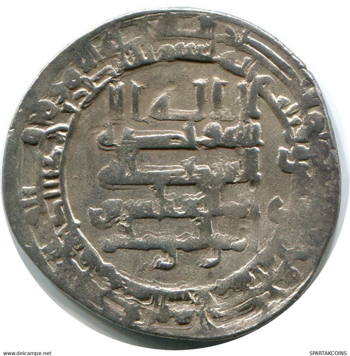 ABBASID AL-MUQTADIR AH 295-320/ 908-932 AD Silver DIRHAM #AH181..E - Oriental