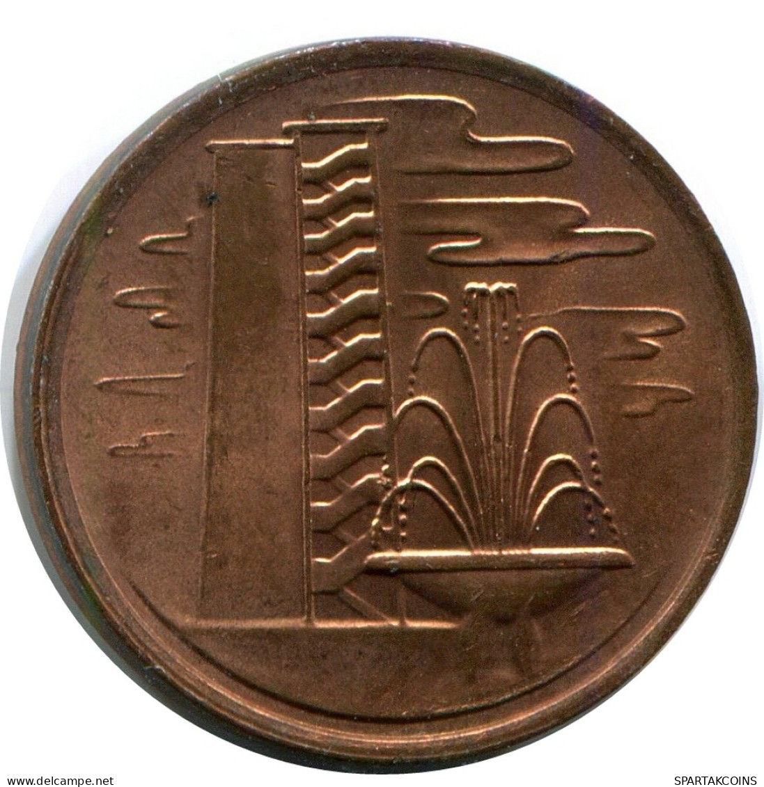 1 CENT 1981 SINGAPUR SINGAPORE Moneda #AR890.E - Singapour