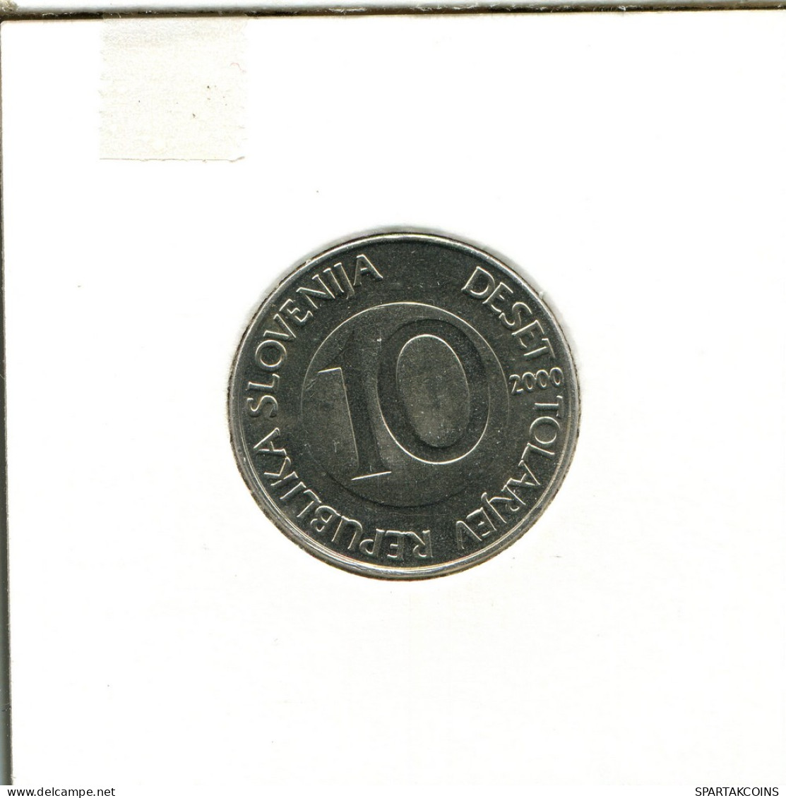 10 TOLARJEV 2000 ESLOVENIA SLOVENIA Moneda #AS574.E - Slowenien
