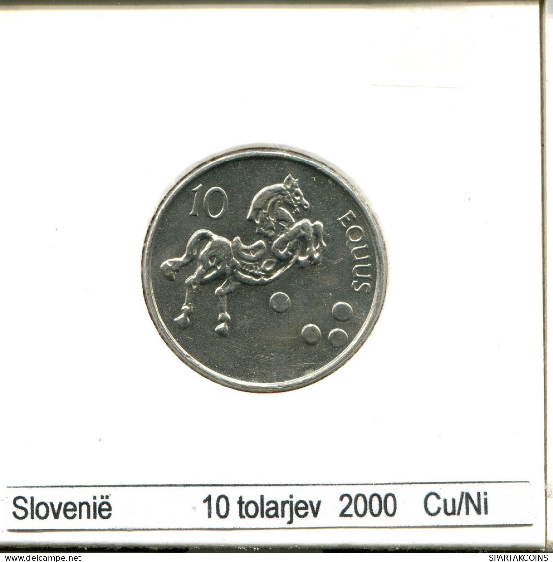 10 TOLARJEV 2000 ESLOVENIA SLOVENIA Moneda #AS574.E - Slowenien