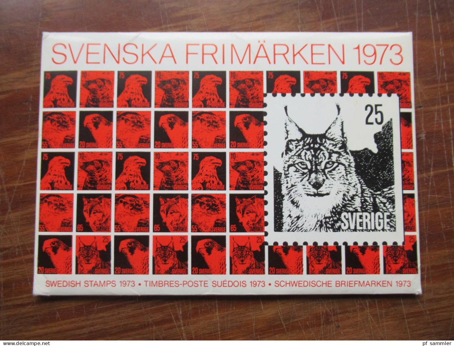 Schweden Jahreszusammenstellungen / Svenska Frimärken 1973 -1987 Nominale / Damaliger Verkaufspreis Von über 1268 Kronen - Collections (without Album)