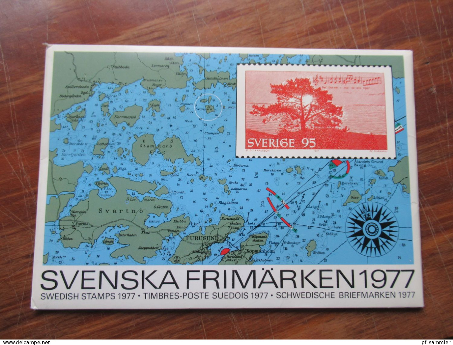 Schweden Jahreszusammenstellungen / Svenska Frimärken 1973 -1987 Nominale / damaliger Verkaufspreis von über 1268 Kronen