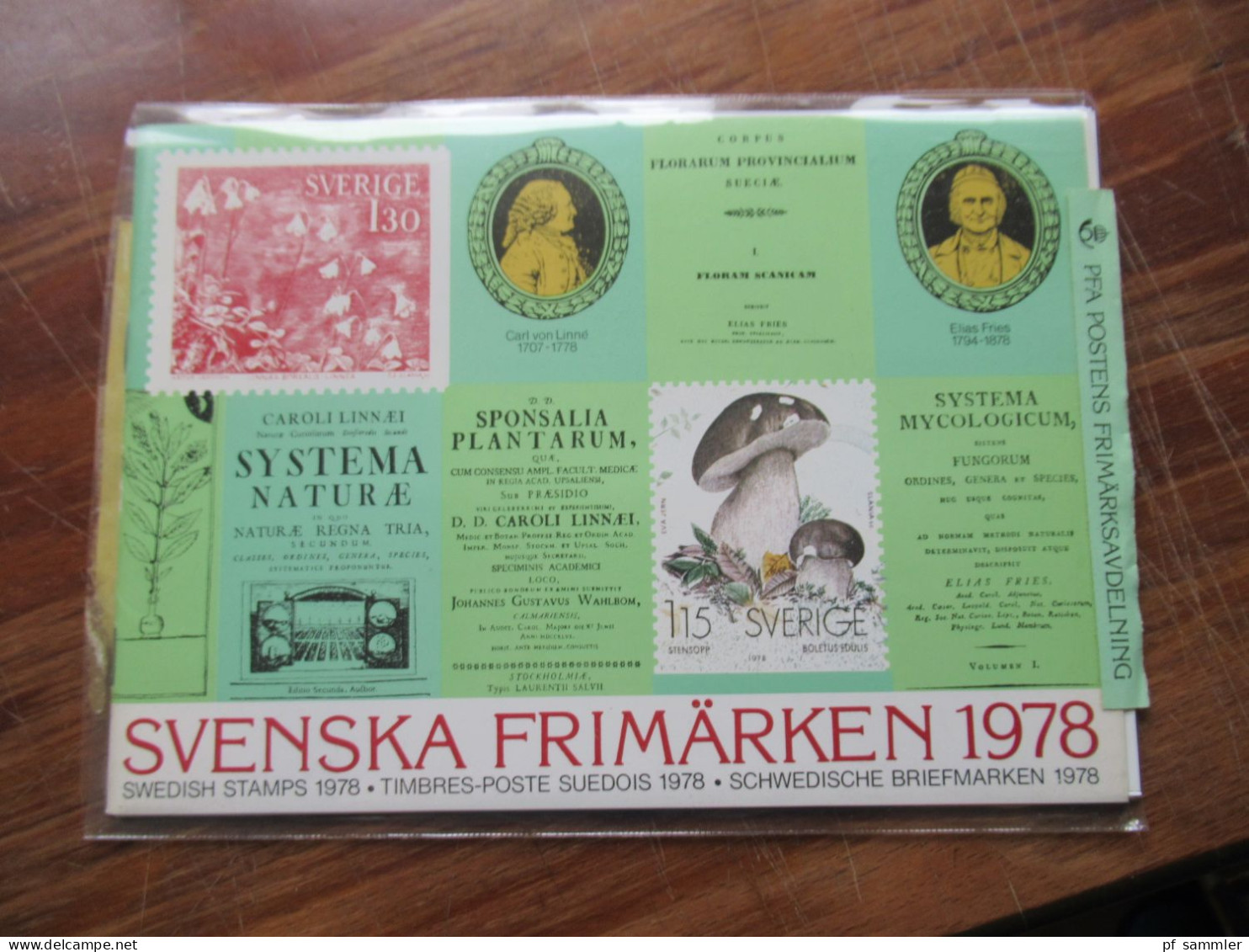 Schweden Jahreszusammenstellungen / Svenska Frimärken 1973 -1987 Nominale / damaliger Verkaufspreis von über 1268 Kronen