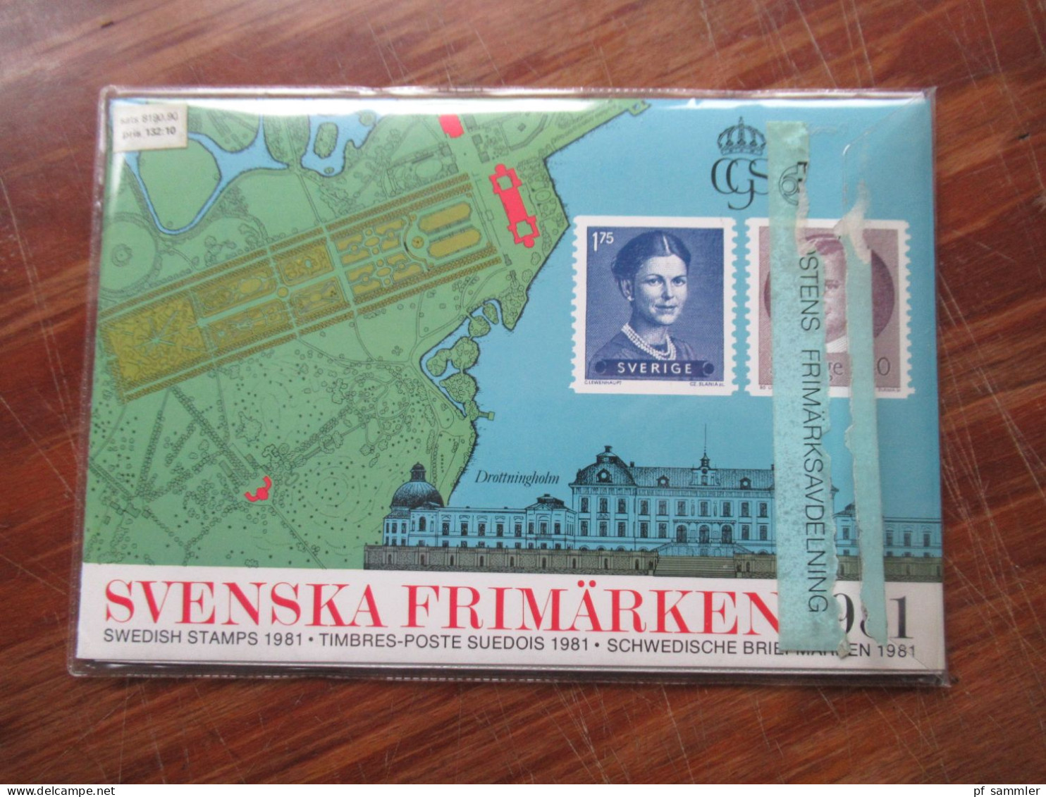 Schweden Jahreszusammenstellungen / Svenska Frimärken 1973 -1987 Nominale / damaliger Verkaufspreis von über 1268 Kronen