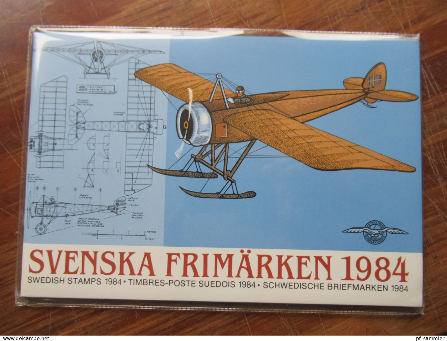 Schweden Jahreszusammenstellungen / Svenska Frimärken 1973 -1987 Nominale / damaliger Verkaufspreis von über 1268 Kronen