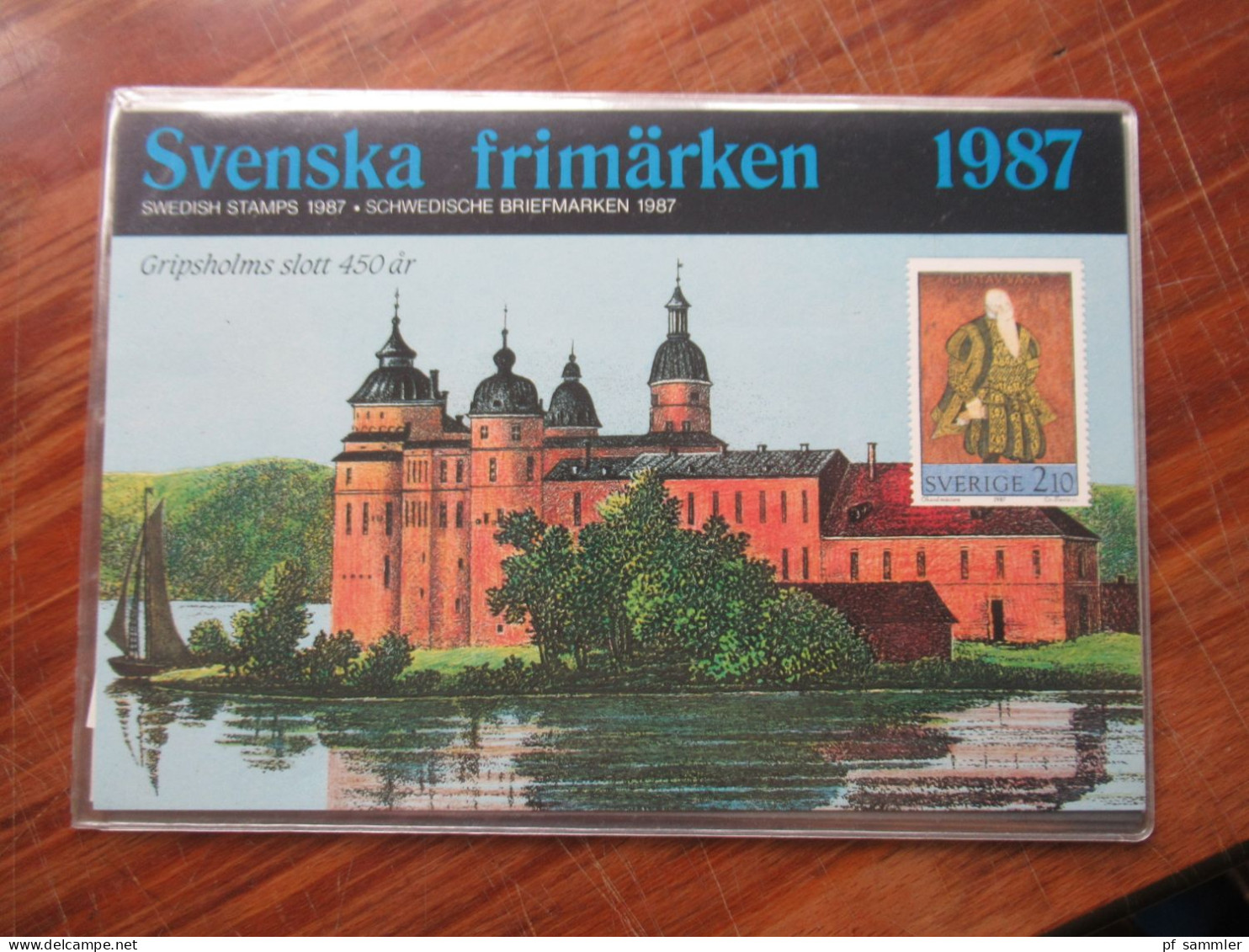 Schweden Jahreszusammenstellungen / Svenska Frimärken 1973 -1987 Nominale / damaliger Verkaufspreis von über 1268 Kronen