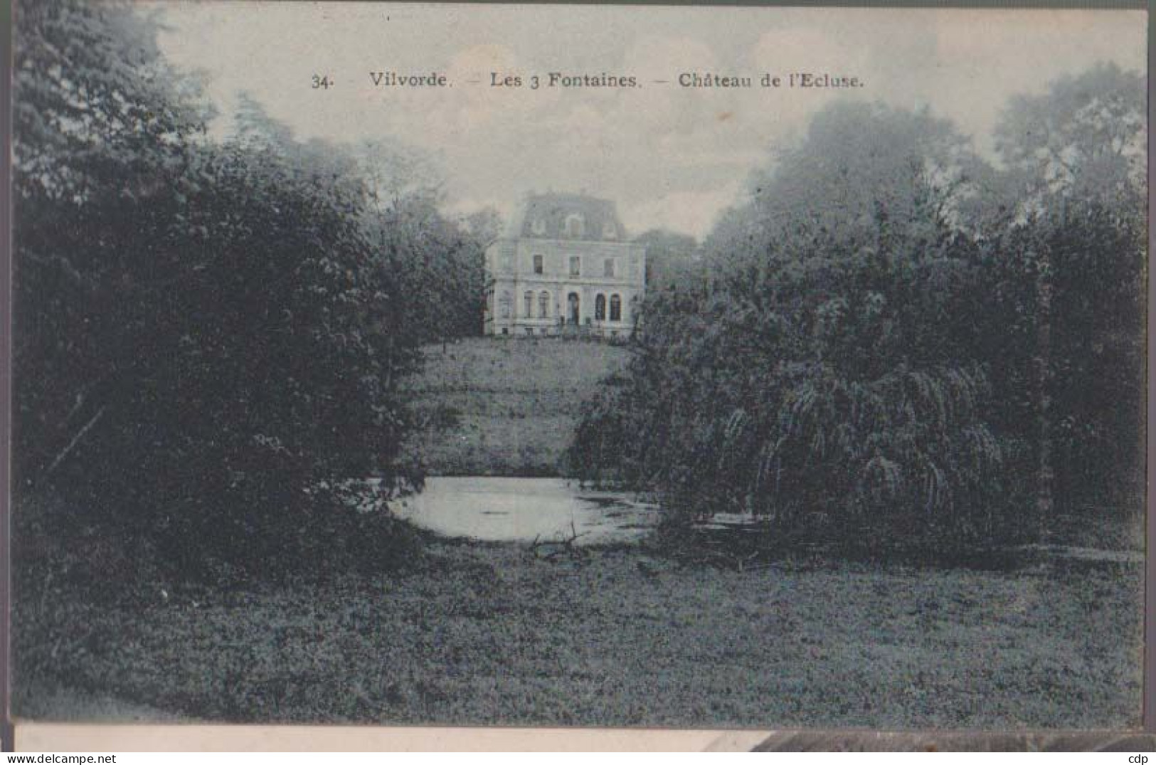 CPA VILVORDE  1912  Chateau - Vilvoorde