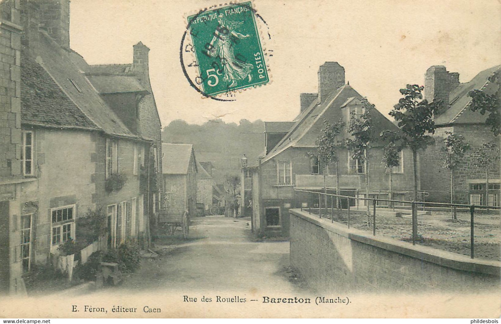 MANCHE  BARENTON  Rue Des Rouelles - Barenton