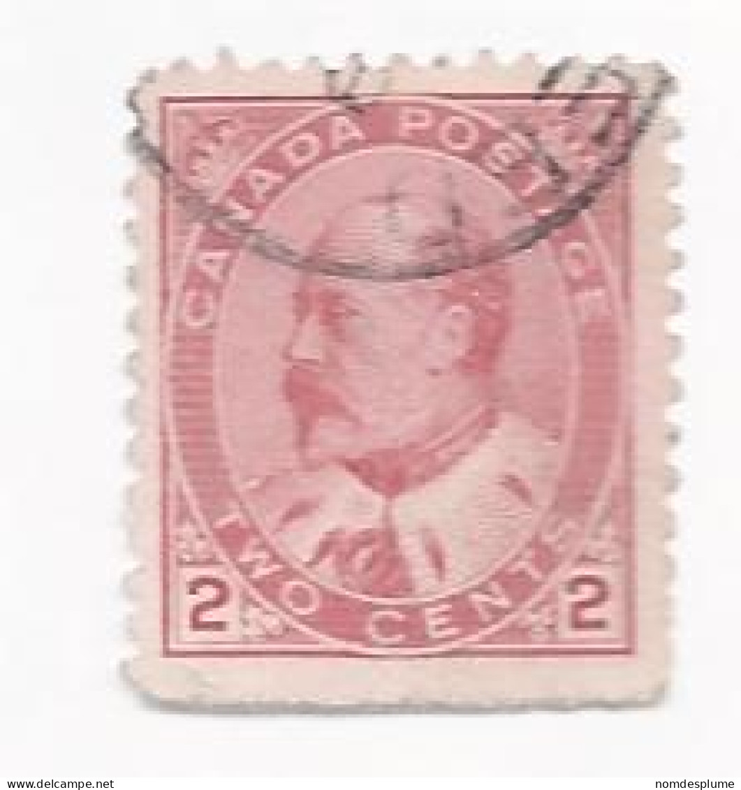 17236) Canada 1903 Booklet - Used Stamps