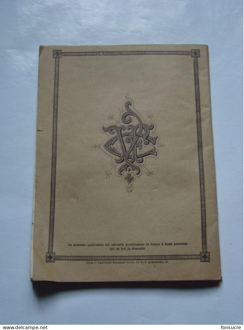 CHr Catalogue VERNEY CARRON Manufacture d'Armes St Etienne 42 Loire 1896 Fusil Carabine Revolver Chasse Cartouche Balle