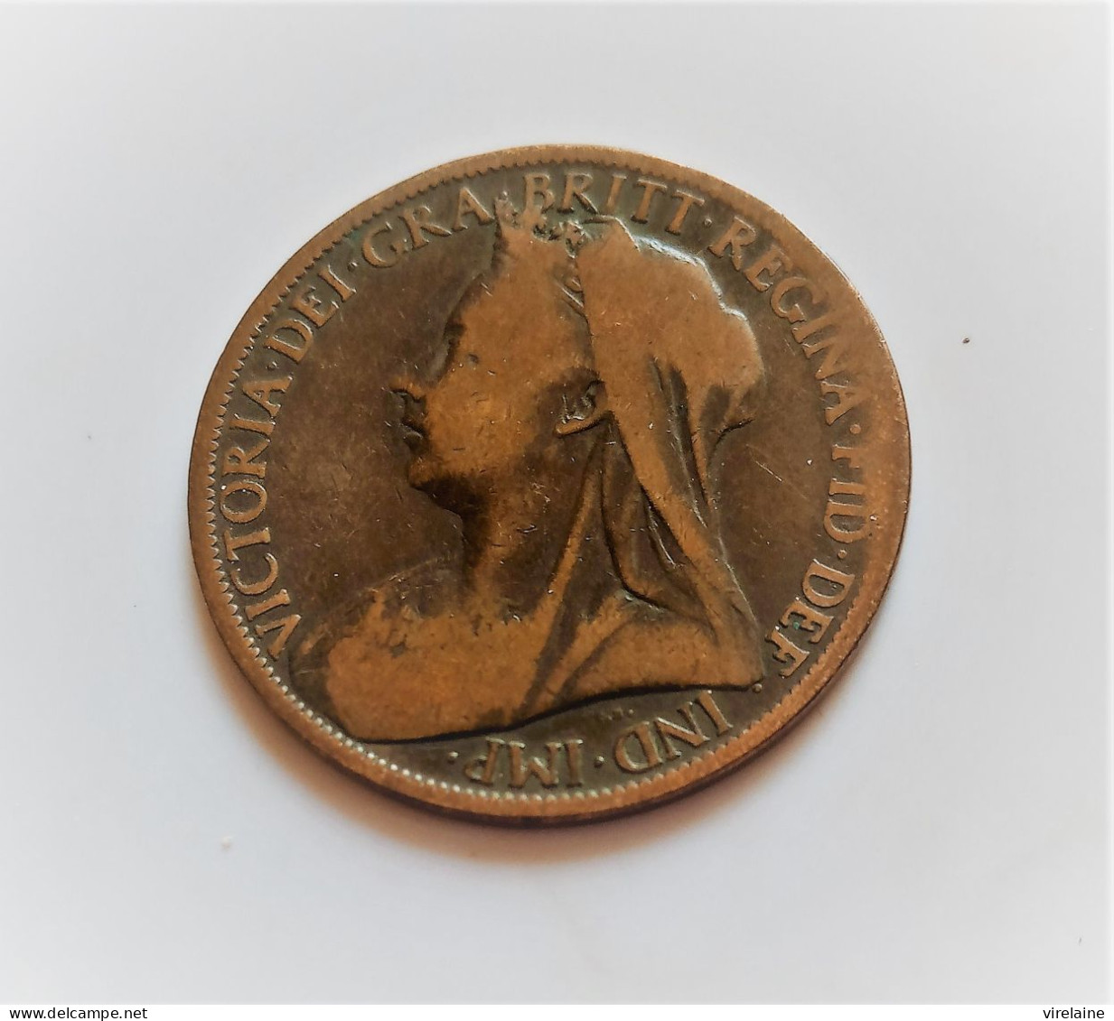 GRANDE BRETAGNE  ONE PENNY - 1901 - VICTORIA D.G   (B04 - 09) - D. 1 Penny