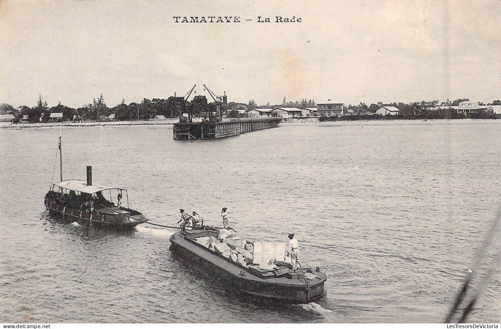 MADAGASCAR - Tamatave - La Rade - Carte Postale Ancienne - Madagascar