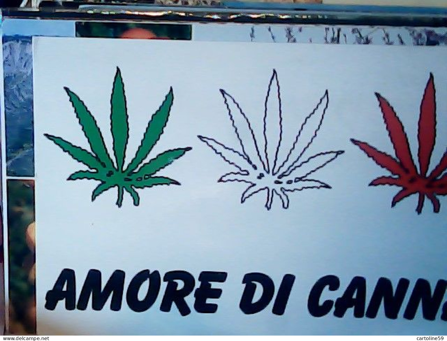 AMORE DI CANNA  HUMOR  CANNABIS HOLLAND N1990 JH10488 - Toxic Plants