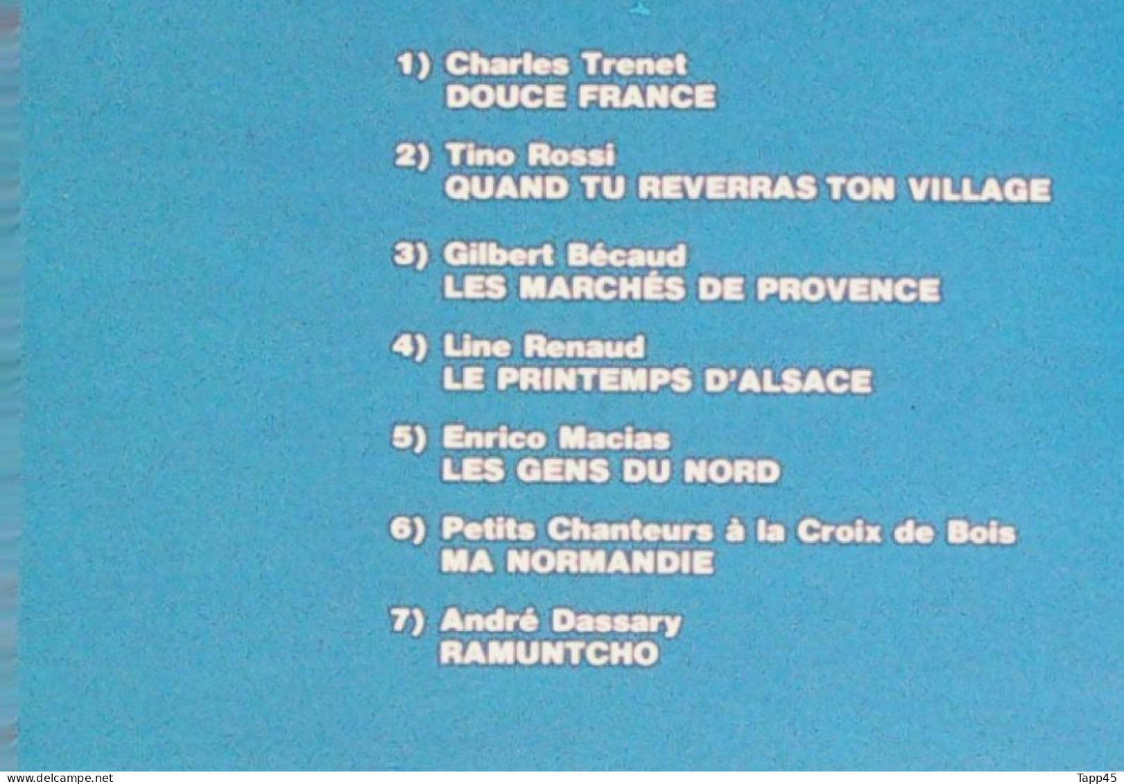 Livre Album De 14 Chansons > Sans Le CD > Réf : T V 16 - Opera