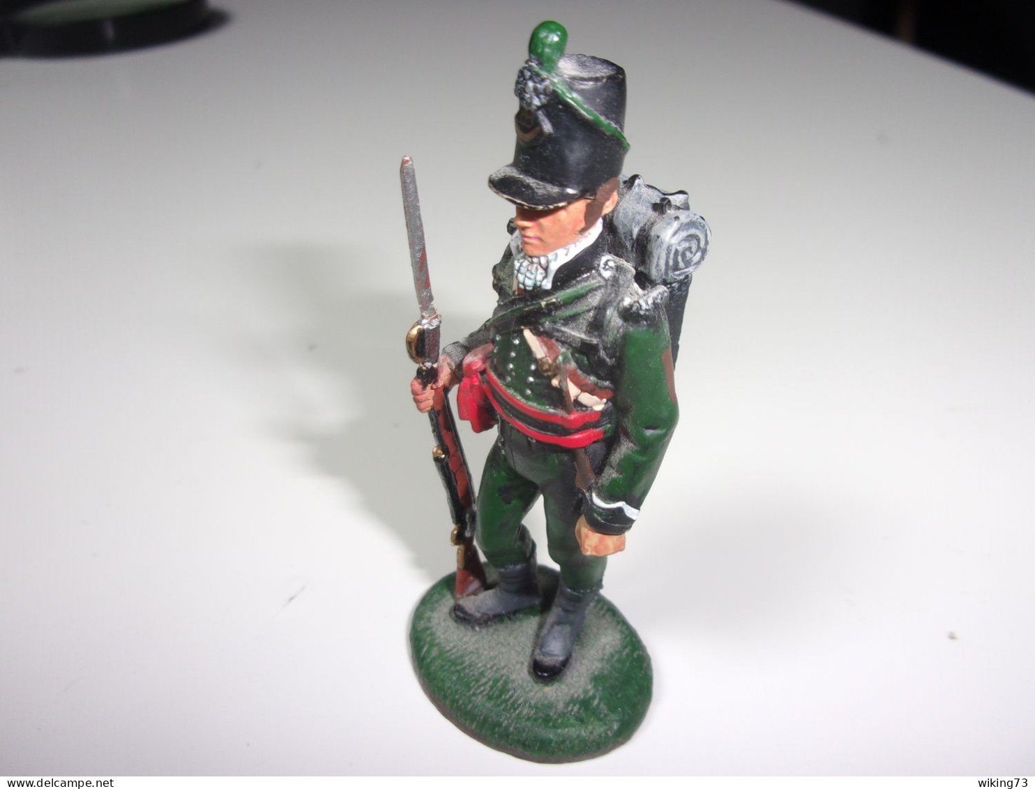 Soldat De Plomb " Sergent Du 95° Rifles Régiment " - 1811 - Empire - Delprado - Figurine - Collection - Soldats De Plomb