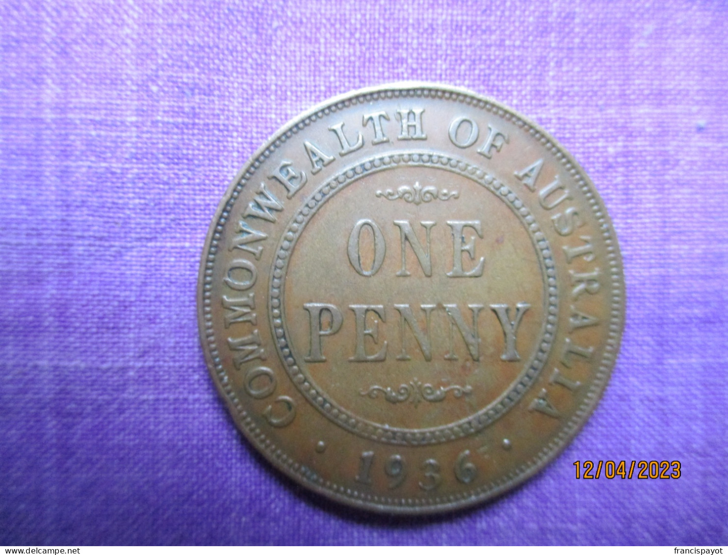 Australia: 1 Penny 1936 - Penny