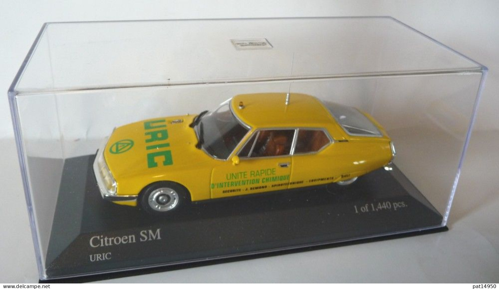 PAT14950 CITROËN SM URIC De 1970 Marque MINICHAMPS - Minichamps