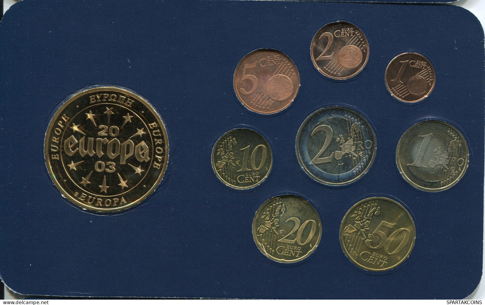 NÉERLANDAIS NETHERLANDS 2000 EURO SET + MEDAL UNC #SET1234.16.F - Mint Sets & Proof Sets