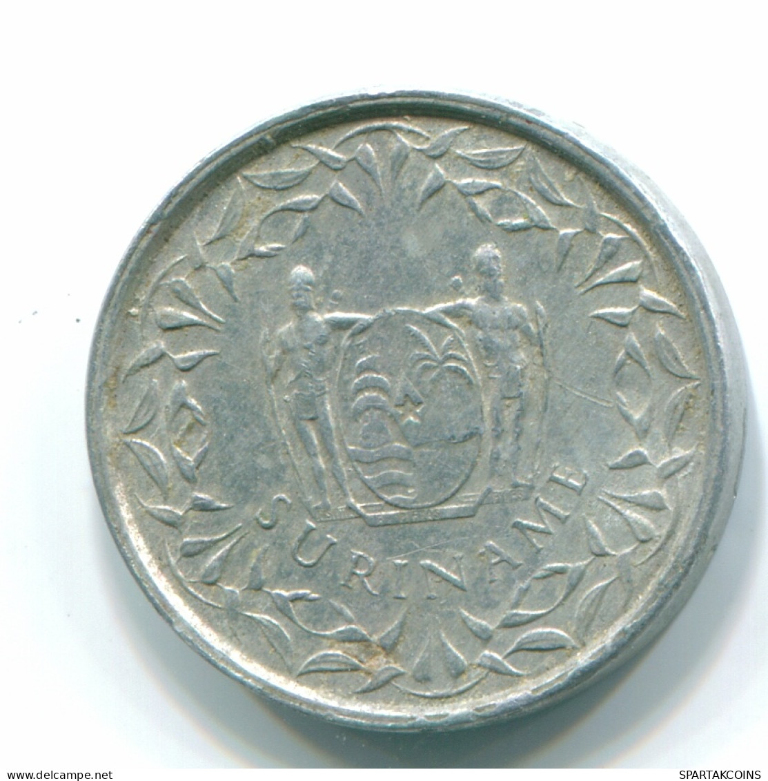 1 CENT 1975 SURINAME NÉERLANDAIS NETHERLANDS Aluminium Colonial Pièce #S11407.F - Suriname 1975 - ...