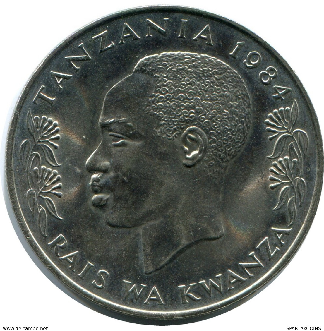 1 SHILINGI 1984 TANZANIE TANZANIA Pièce #AZ089.F - Tanzania