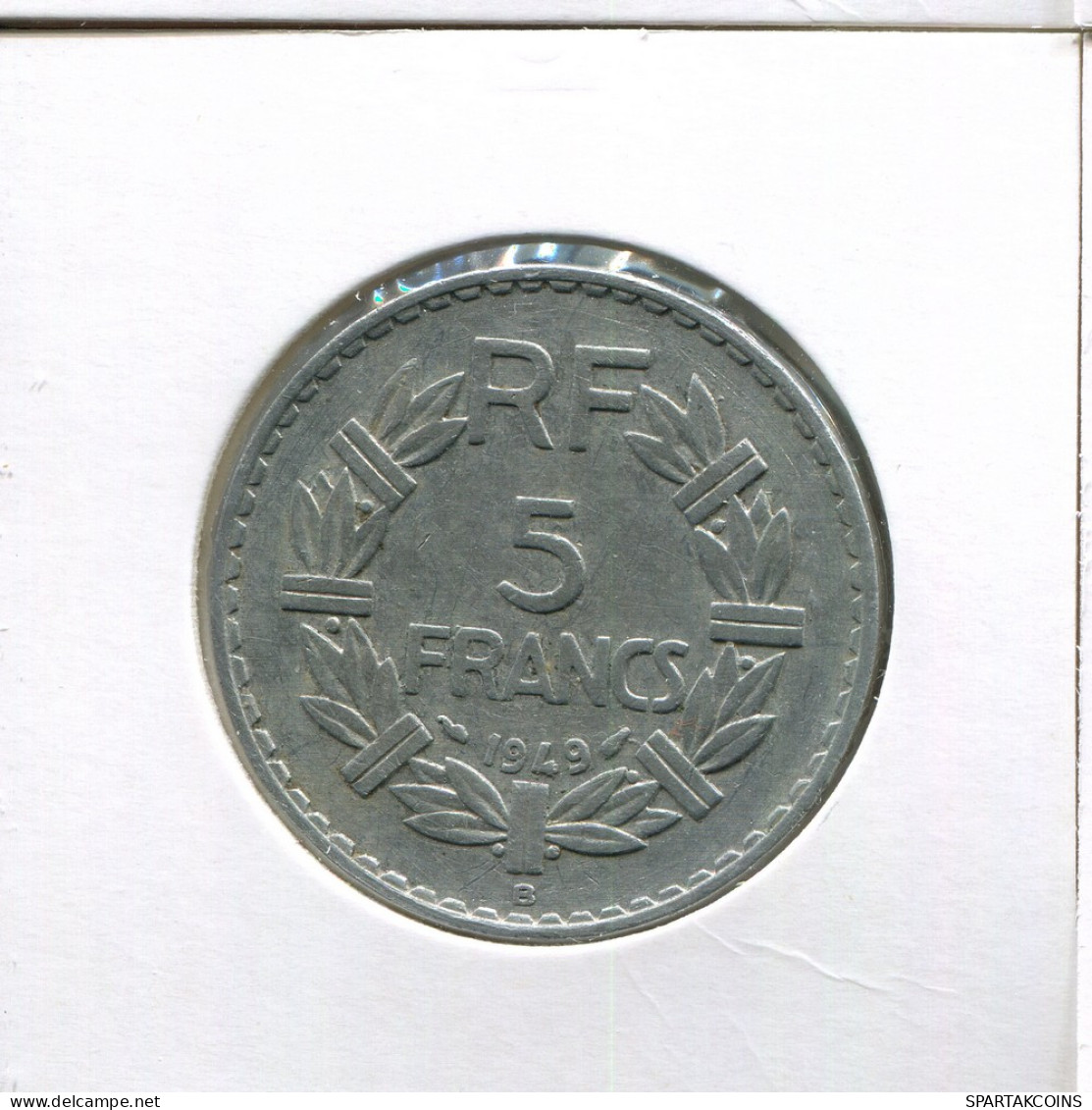 5 FRANCS 1949 B FRANCE French Coin #AK752 - 5 Francs