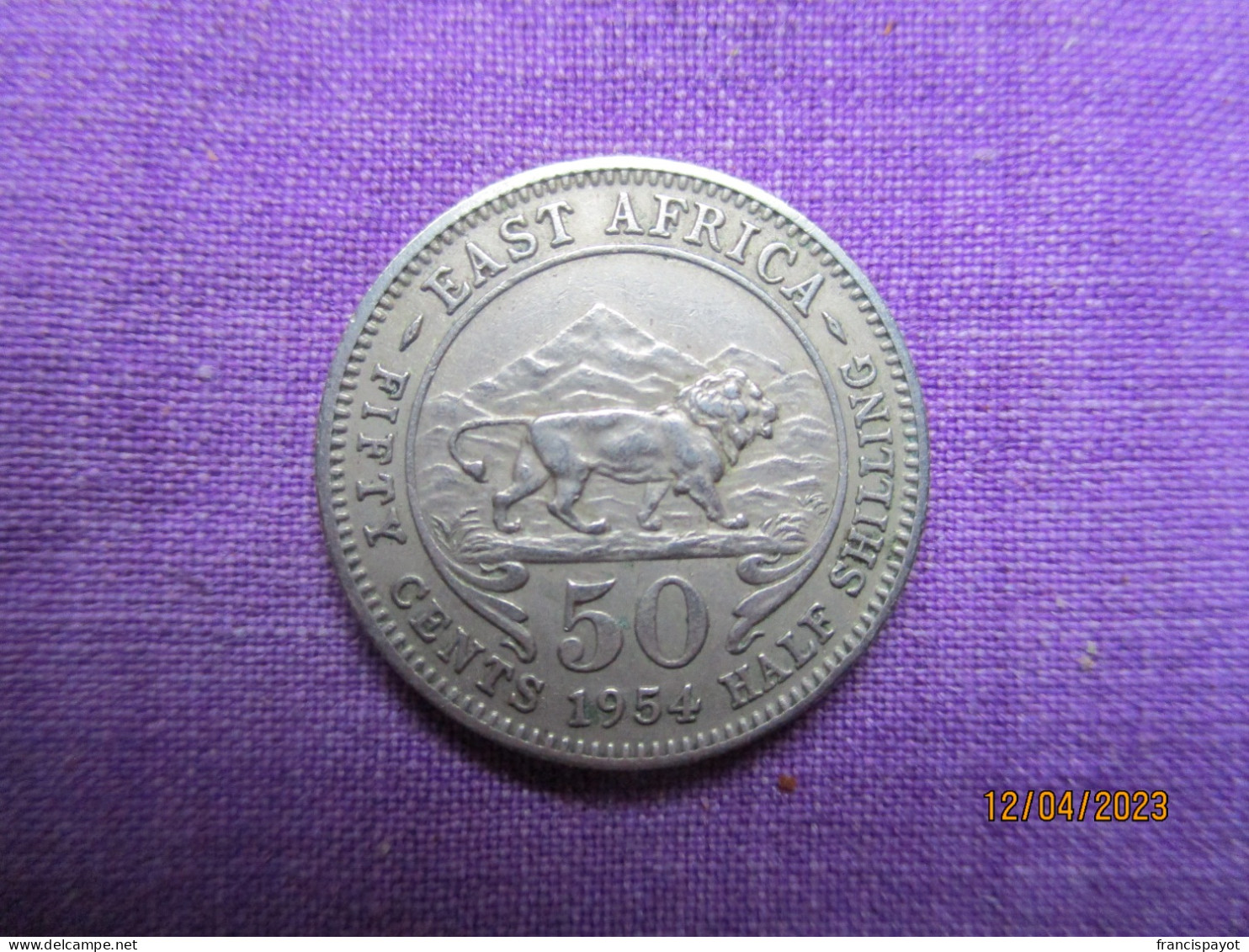 British East Africa: 50 Cents 1954 - British Colony