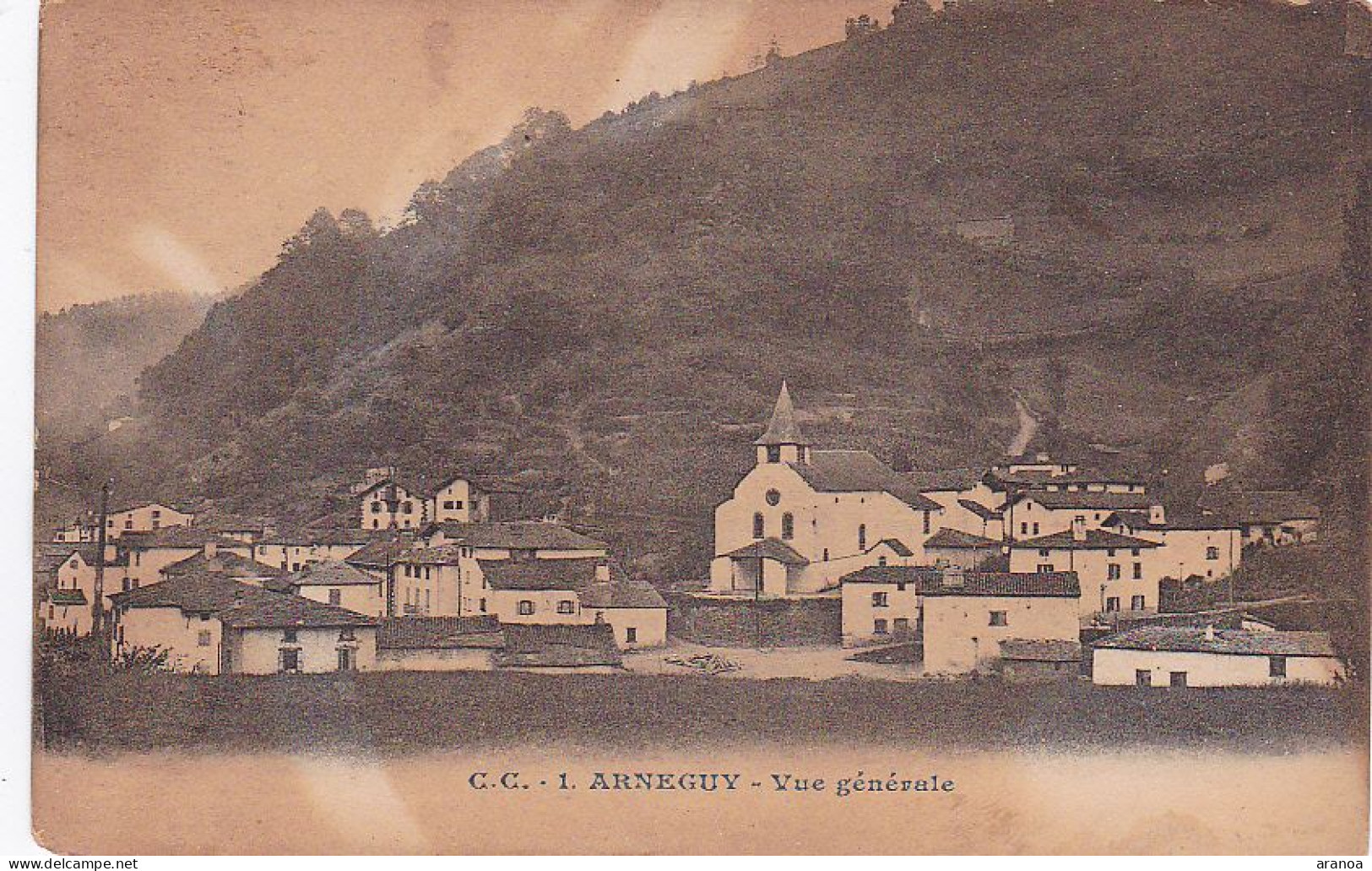 64 -- Arnéguy -- Vue Générale --- 751 - Arnéguy