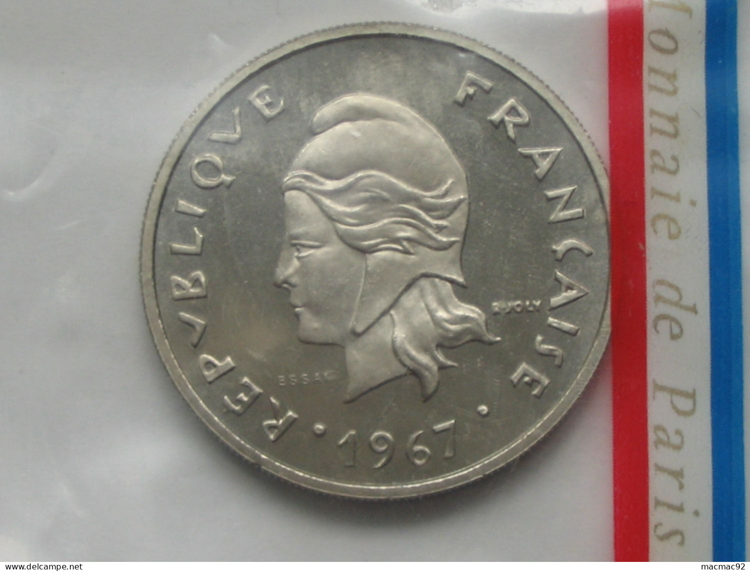 Nouvelle Calédonie - Rare Essai De 20 Francs 1967  **** EN ACHAT IMMEDIAT **** - Nouvelle-Calédonie