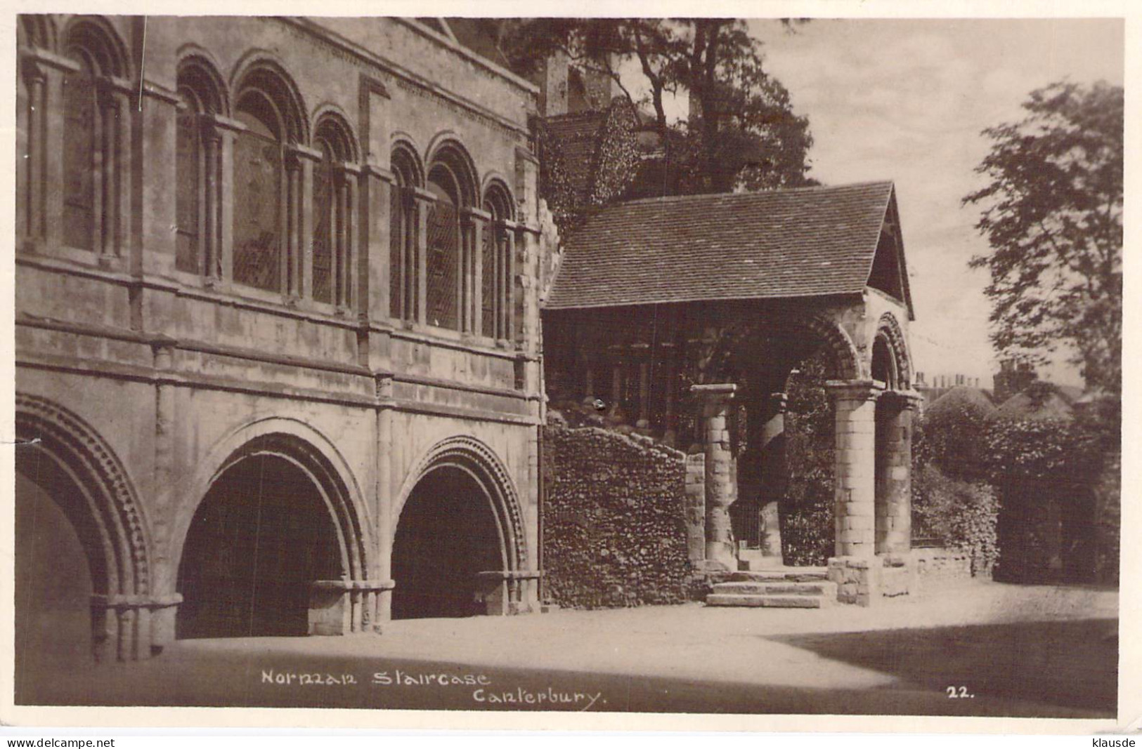 Norman Staircase Canterbury Gel.1928 - Canterbury