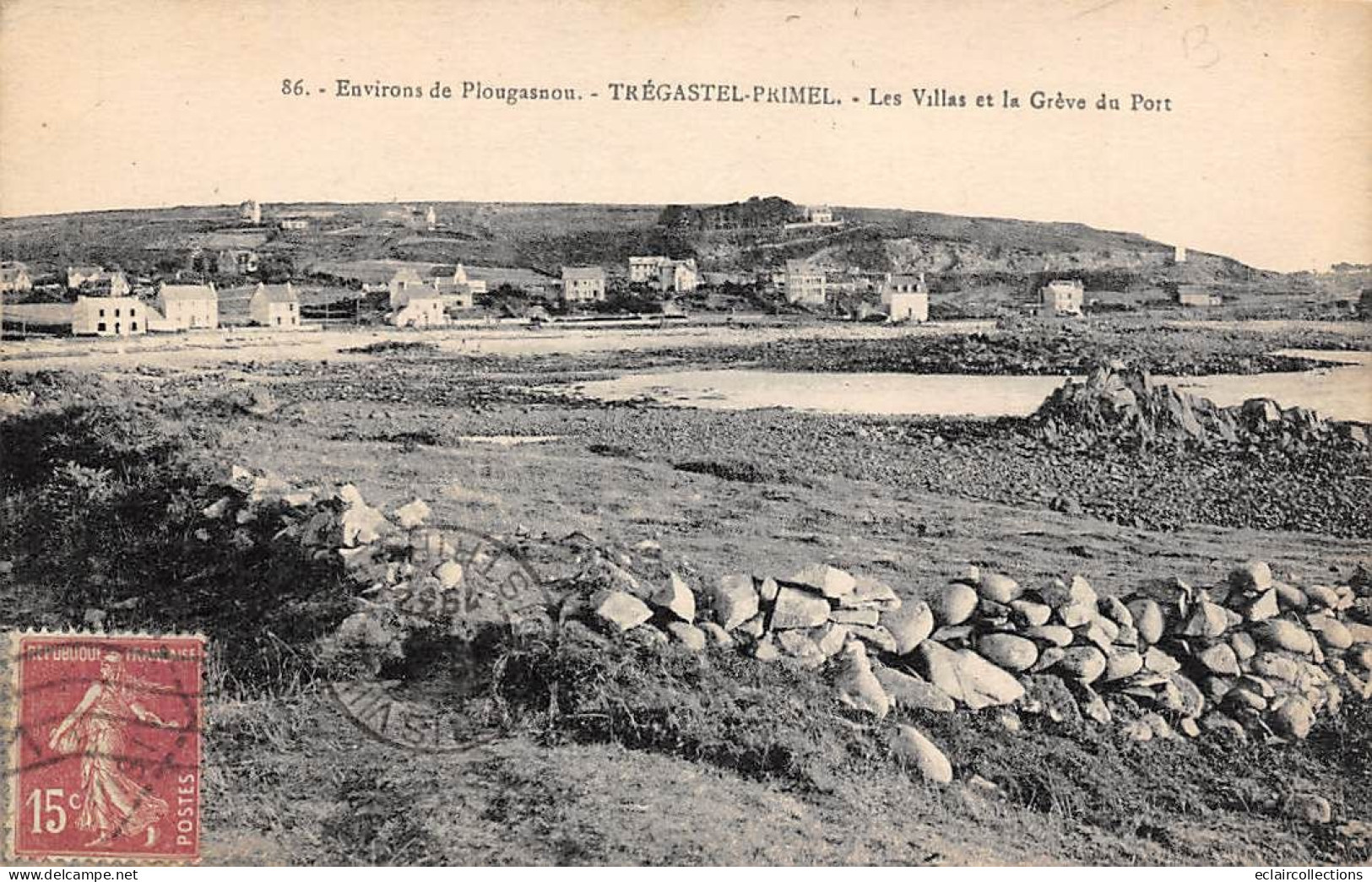 Trégastel-Primel         29       Les Villas Et Le Grève Du Port    (voir Scan) - Otros & Sin Clasificación