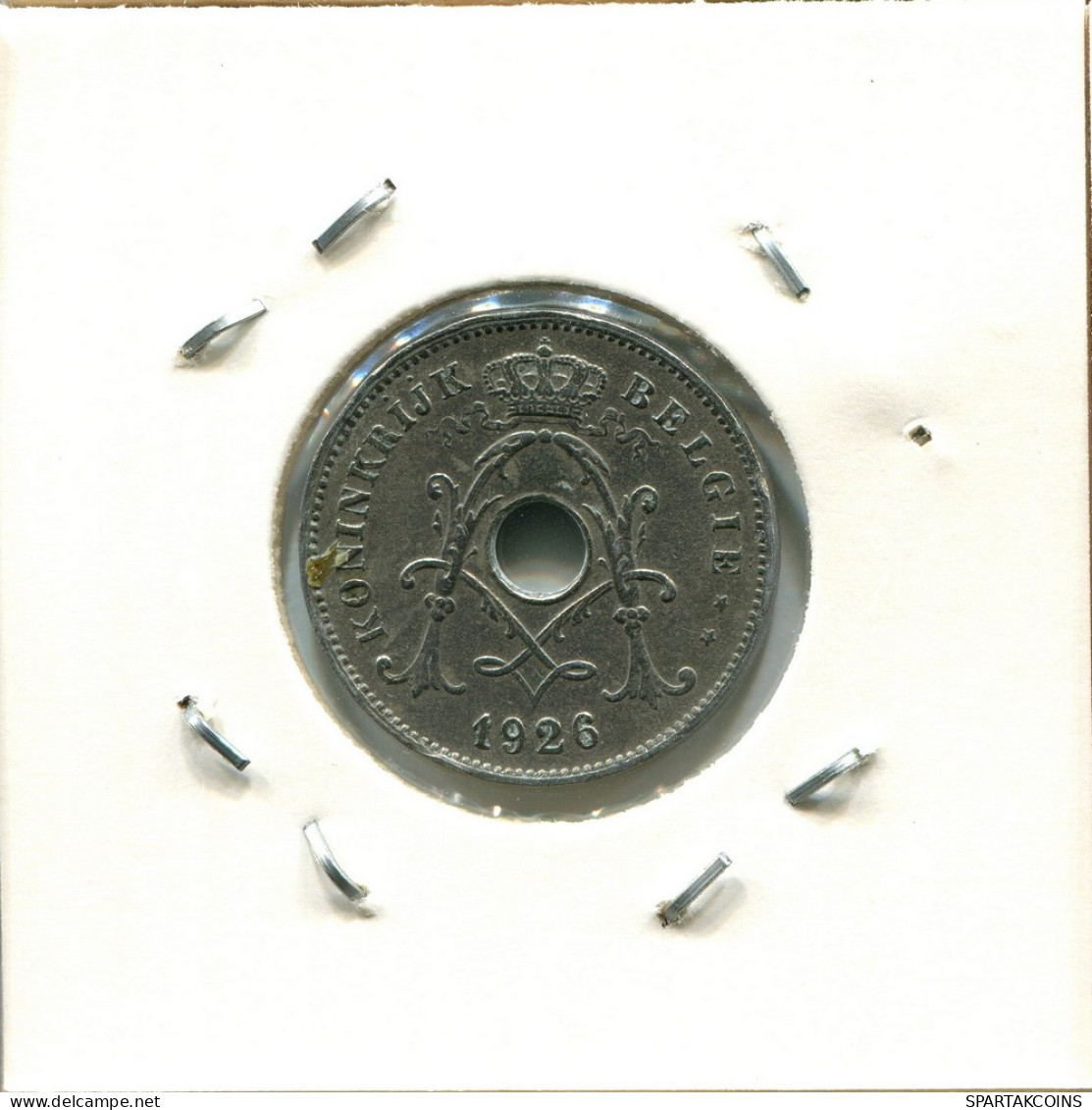 10 CENTIMES 1926 DUTCH Text BELGIUM Coin #BA289.U - 10 Cent