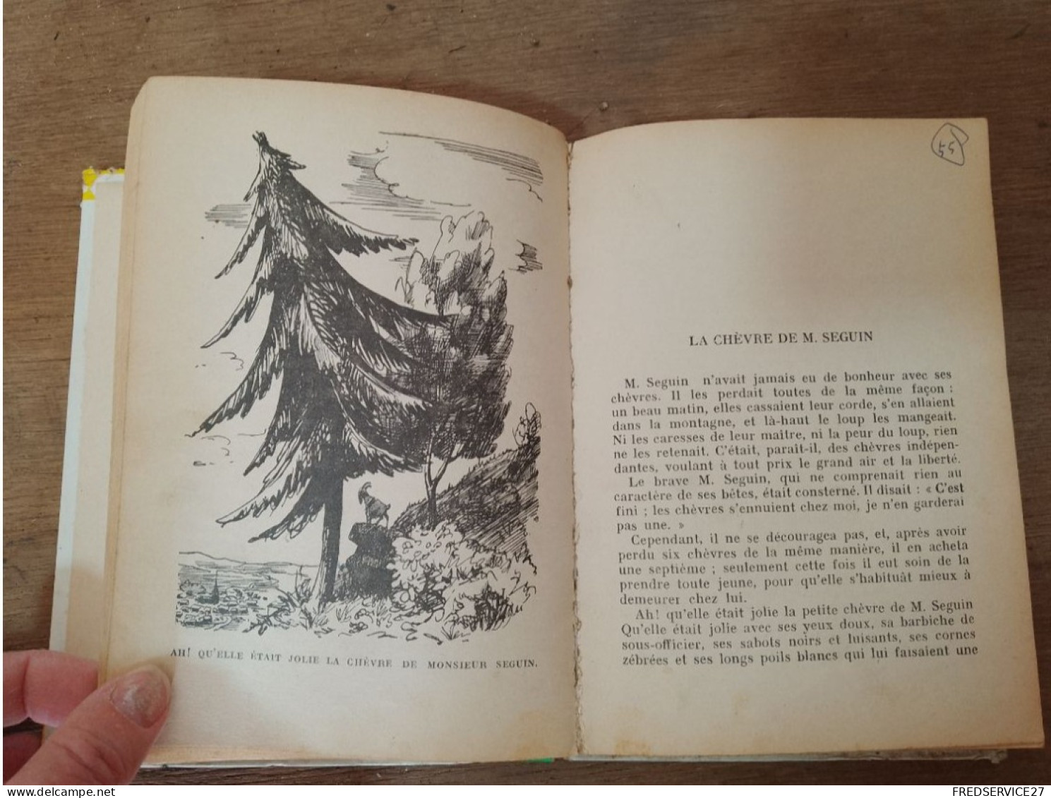 92 //   CONTES CHOISIS / LA CHEVRE DE MR SEGUIN, TARTARIN DE TARASCON, ETC .... PAR ALPHONSE  DAUDET - Biblioteca Verde