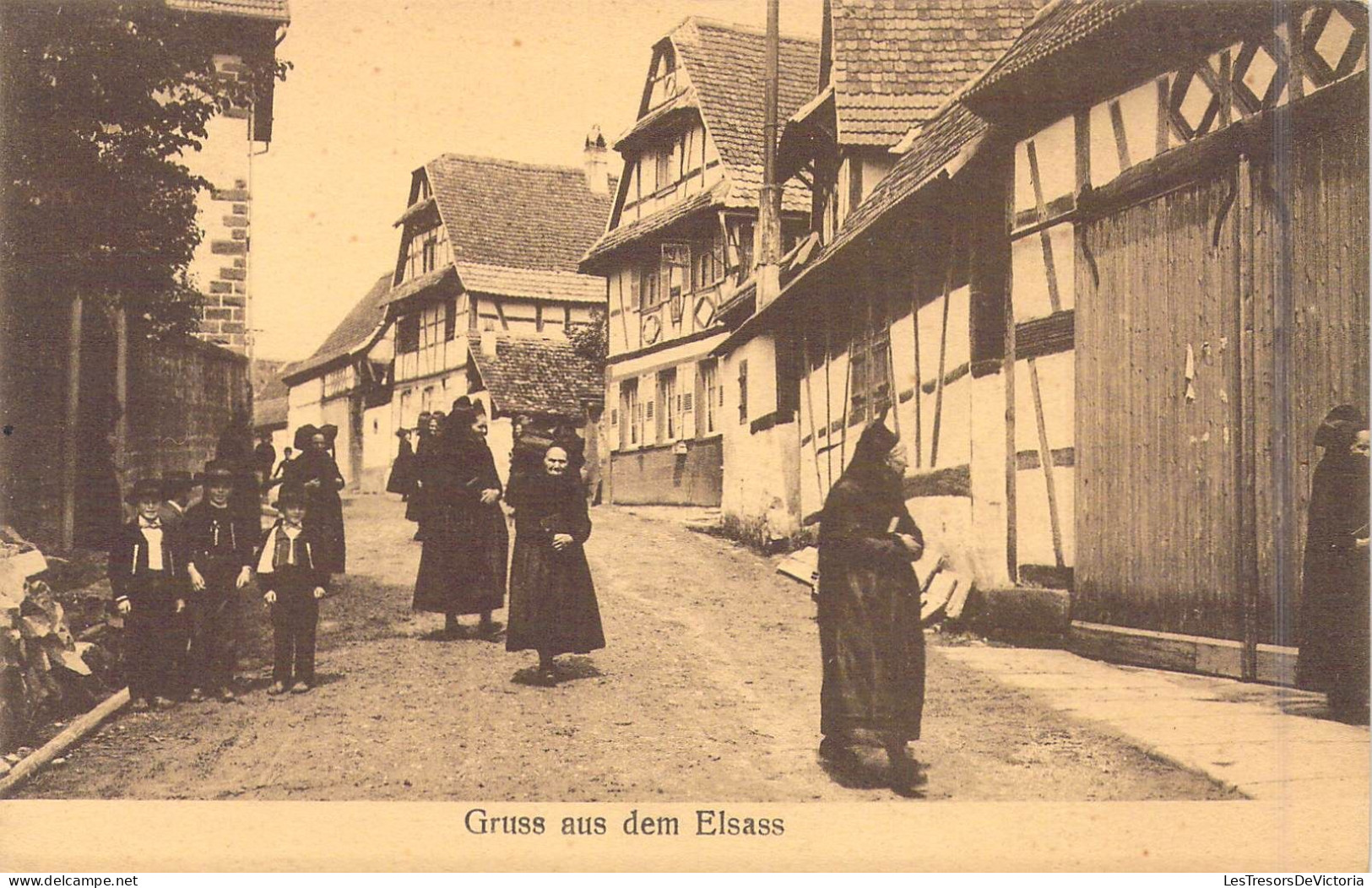 FRANCE - Alsace - Grum Aus Dem Elsass - Carte Postale Ancienne - Alsace