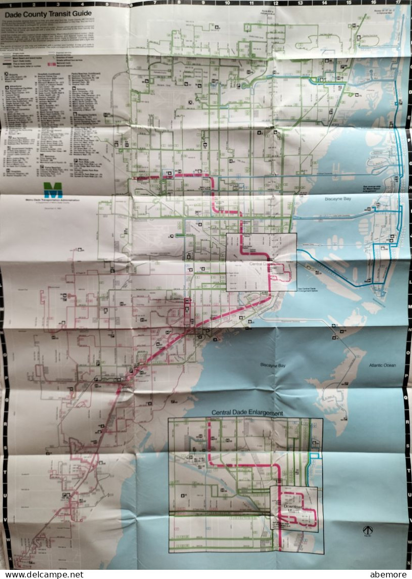 Miami Dade Transit Map - World