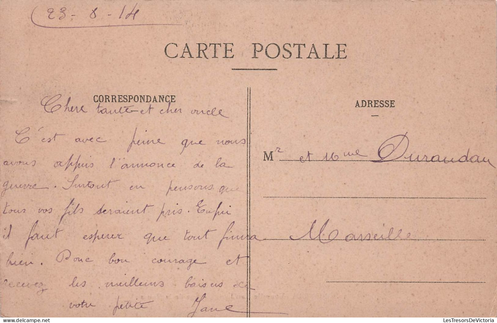 Nouvelle Calédonie - Noumea - Vue De La Mairie - Animé -  Carte Postale Ancienne - Nieuw-Caledonië