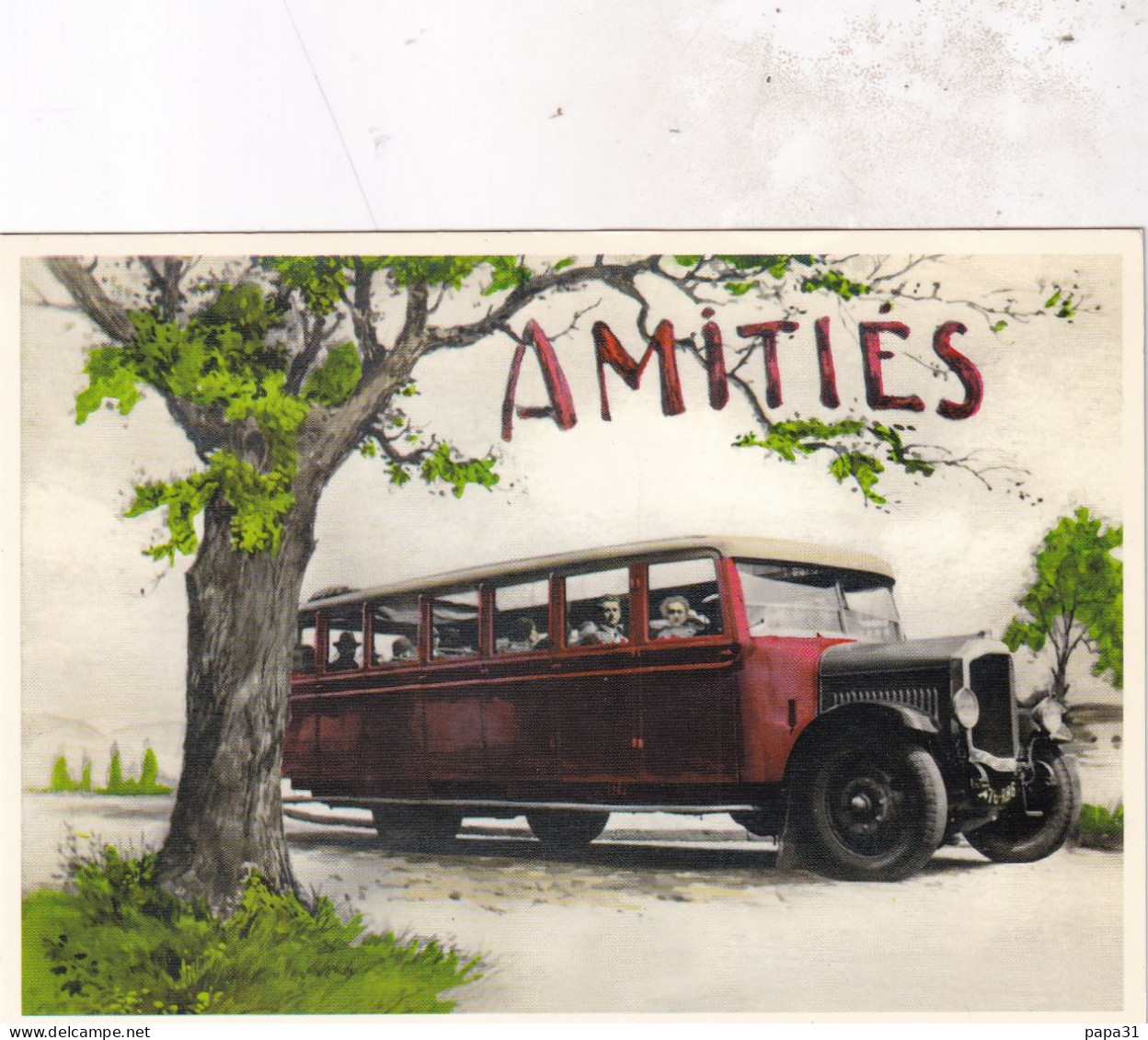 BUS-AUTOBUS  - AMITIES - Bus & Autocars