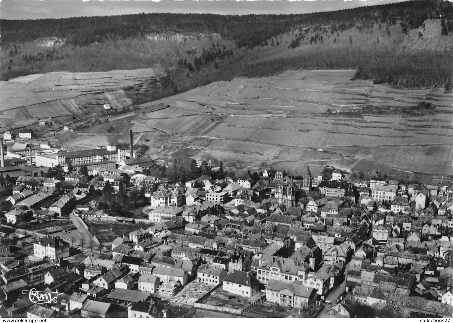 68-GUEBWILLER- VUE PANORAMIQUE AERIENNE - Guebwiller