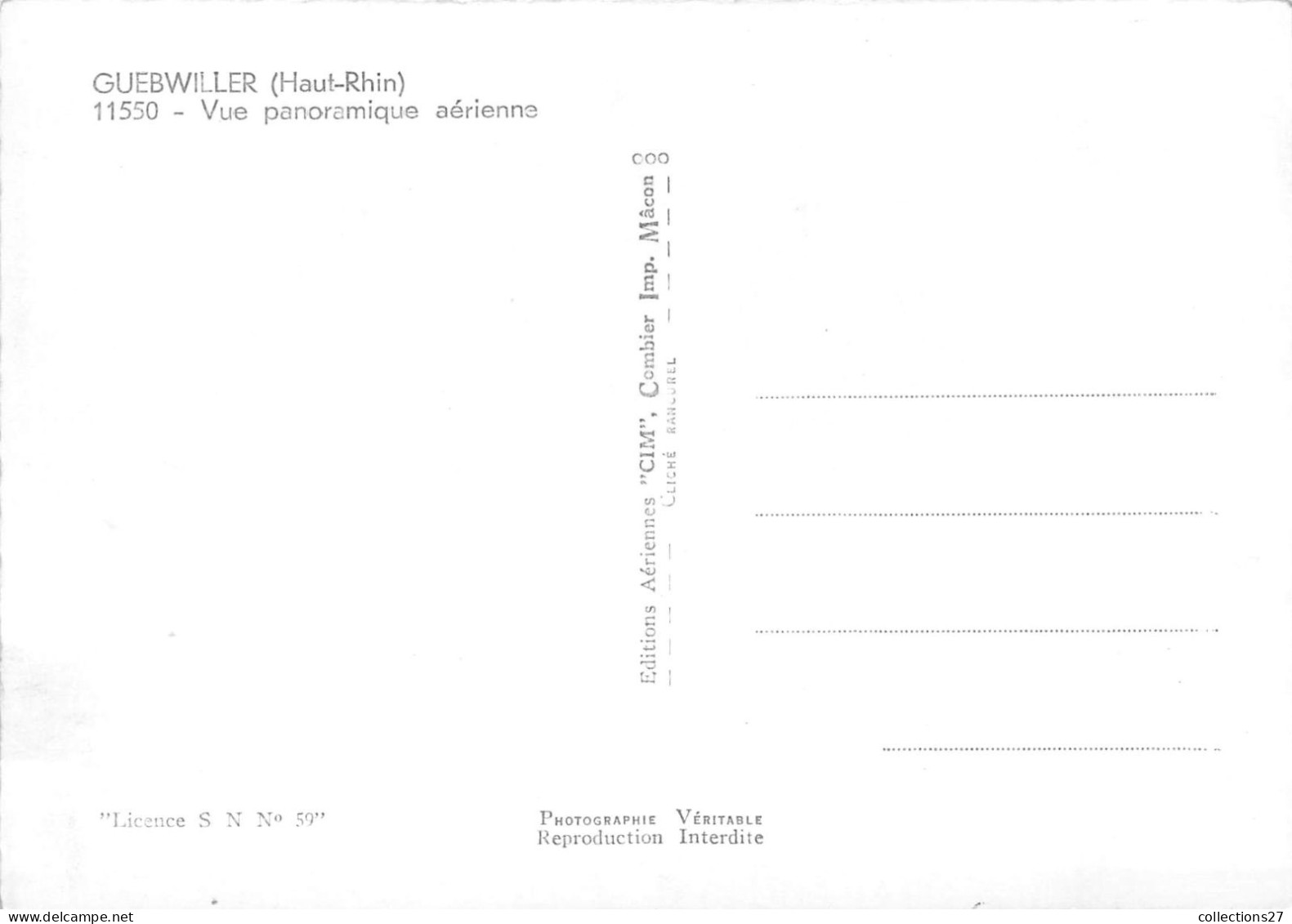 68-GUEBWILLER- VUE PANORAMIQUE AERIENNE - Guebwiller