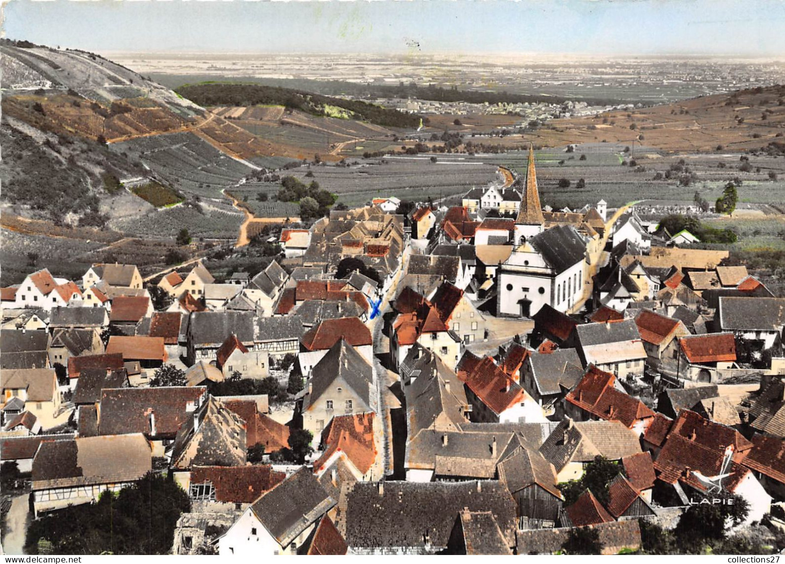 68-NIEDERMORSCWIHR- VUE GENERALE DU CIEL - Autres & Non Classés