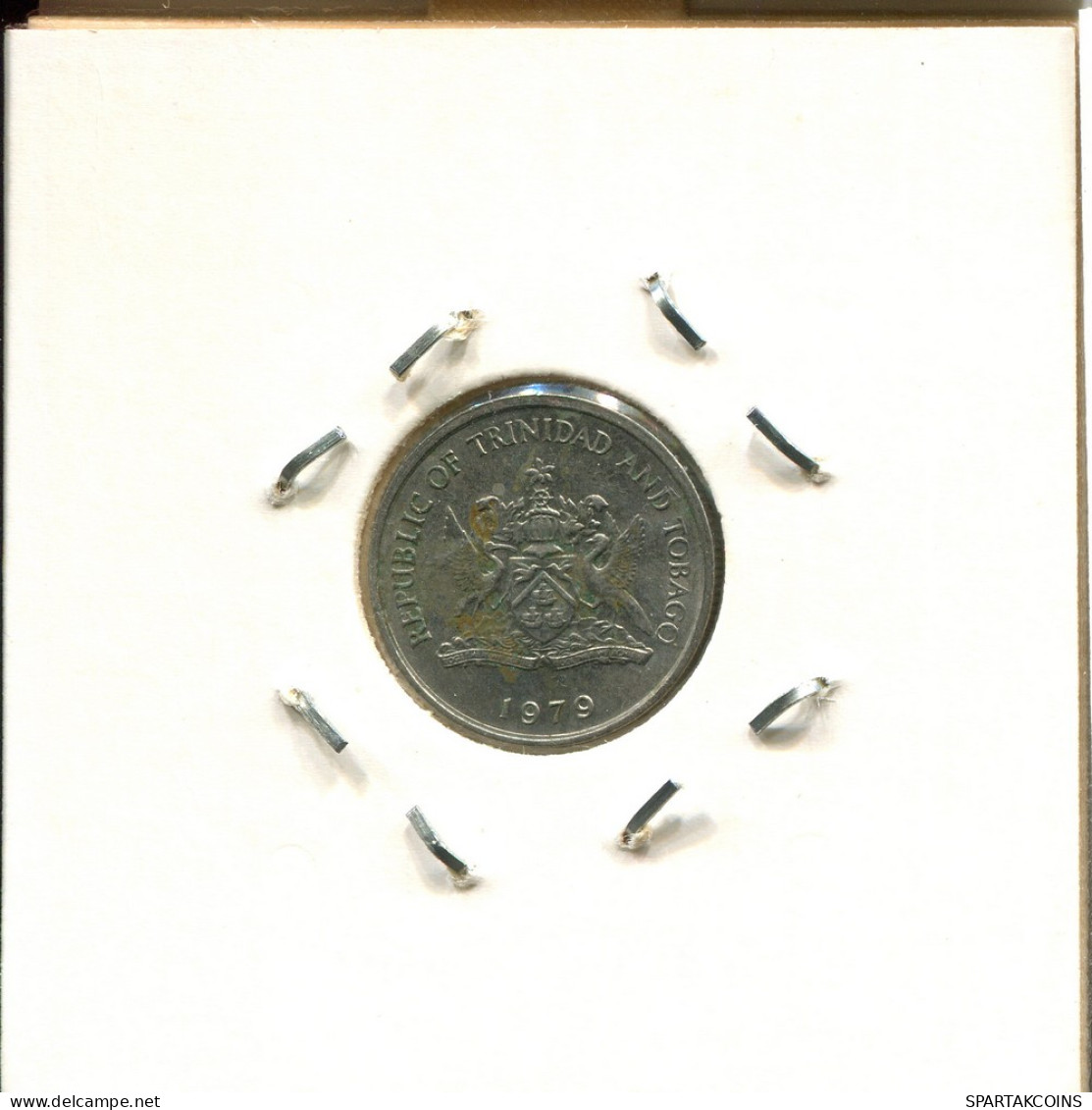 10 CENTS 1979 TRINIDAD AND TOBAGO Coin #BA124.U - Trinidad En Tobago