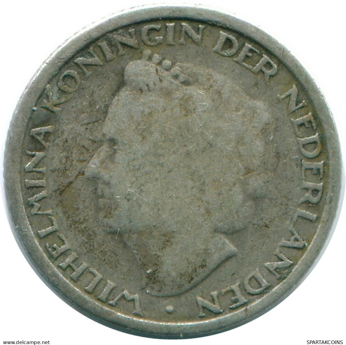 1/10 GULDEN 1948 CURACAO NIEDERLANDE SILBER Koloniale Münze #NL12011.3.D - Curaçao