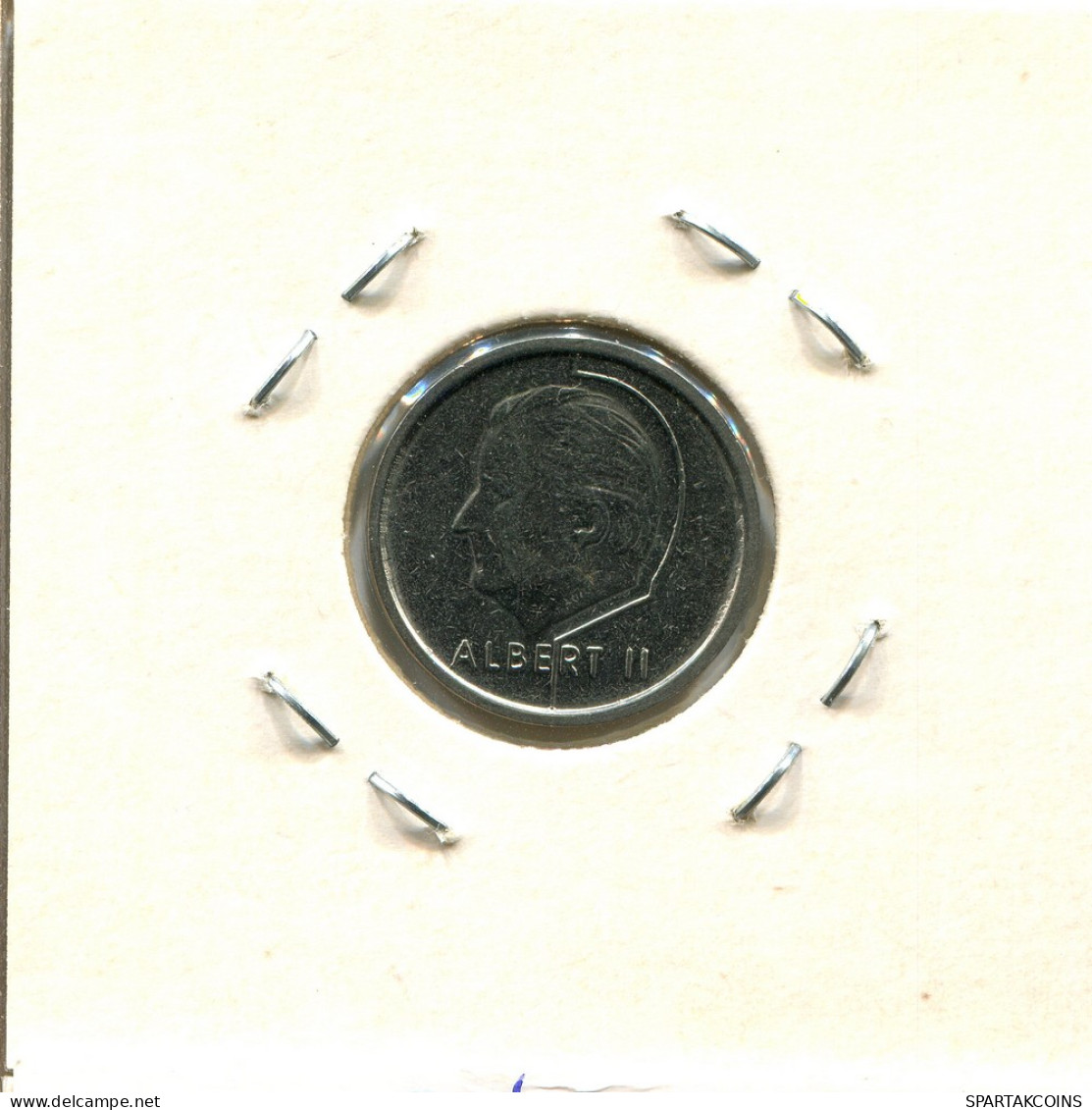 1 FRANC 1996 DUTCH Text BELGIEN BELGIUM Münze #BA557.D - 1 Frank